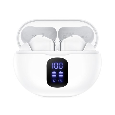 TECH-PROTECT ULTRABOOST TWS EARPHONE PRO G2 WHITE Tech-Protect