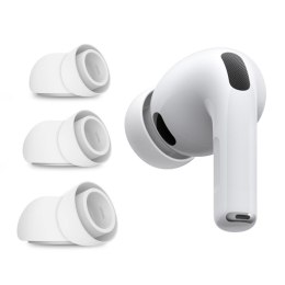 TECH-PROTECT EAR TIPS 3-PACK APPLE AIRPODS PRO 3 WHITE Tech-Protect