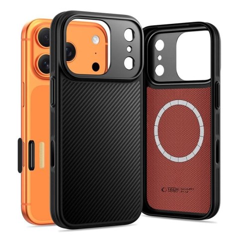 TECH-PROTECT KEVLAR ARAMID CC MAGSAFE IPHONE 17 PRO BLACK Tech-Protect