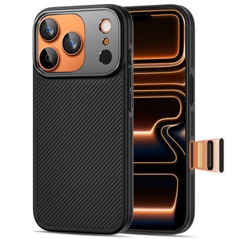 TECH-PROTECT KEVLAR ARAMID CC MAGSAFE IPHONE 17 PRO BLACK Tech-Protect