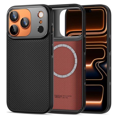 TECH-PROTECT KEVLAR ARAMID CC MAGSAFE IPHONE 17 PRO BLACK Tech-Protect