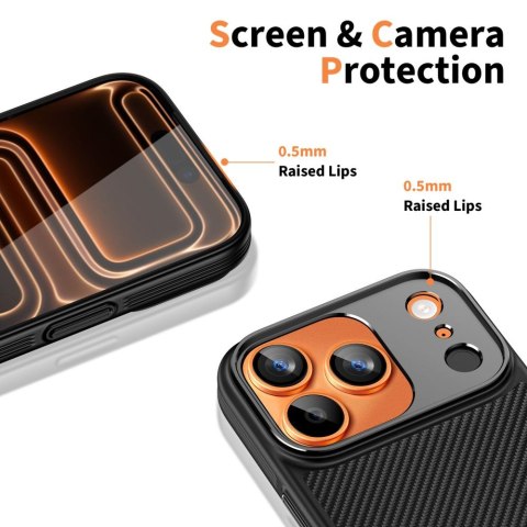TECH-PROTECT KEVLAR ARAMID CC MAGSAFE IPHONE 17 PRO BLACK Tech-Protect