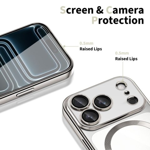 TECH-PROTECT MAGFLEX MAGSAFE IPHONE 17 PRO MAX SHINY SILVER Tech-Protect