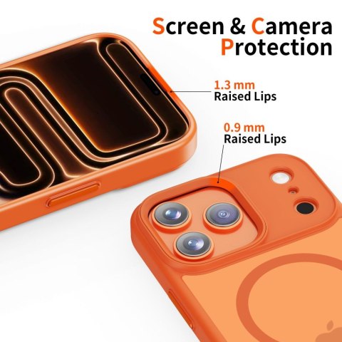 TECH-PROTECT MAGMAT MAGSAFE IPHONE 17 PRO MAX MATTE COSMIC ORANGE Tech-Protect