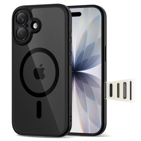 TECH-PROTECT MAGPEAK MAGSAFE CC IPHONE 17 BLACK/CLEAR Tech-Protect