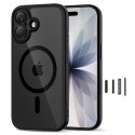 TECH-PROTECT MAGPEAK MAGSAFE CC IPHONE 17 BLACK/CLEAR Tech-Protect