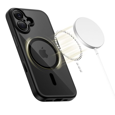 TECH-PROTECT MAGPEAK MAGSAFE CC IPHONE 17 BLACK/CLEAR Tech-Protect