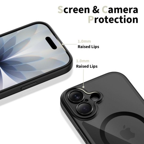 TECH-PROTECT MAGPEAK MAGSAFE CC IPHONE 17 BLACK/CLEAR Tech-Protect
