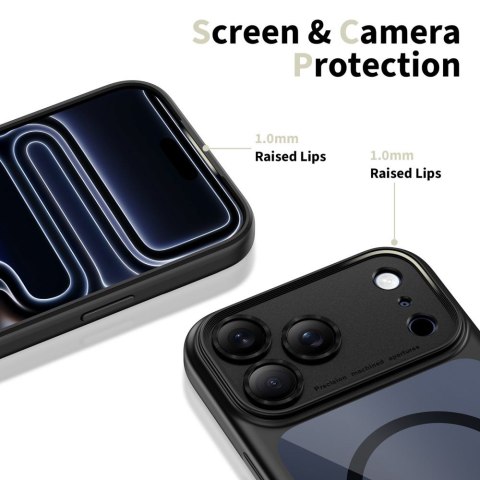TECH-PROTECT MAGPEAK MAGSAFE CC IPHONE 17 PRO BLACK/CLEAR Tech-Protect