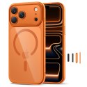TECH-PROTECT MAGPEAK MAGSAFE CC IPHONE 17 PRO COSMIC ORANGE/CLEAR Tech-Protect