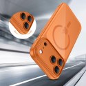 TECH-PROTECT MAGPEAK MAGSAFE CC IPHONE 17 PRO COSMIC ORANGE/CLEAR Tech-Protect