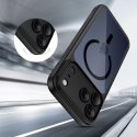 TECH-PROTECT MAGPEAK MAGSAFE CC IPHONE 17 PRO MAX BLACK/CLEAR Tech-Protect