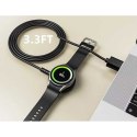 TECH-PROTECT MC03 ULTRABOOST MAGNETIC CHARGING USB CABLE 100CM SAMSUNG GALAXY WATCH BLACK Tech-Protect