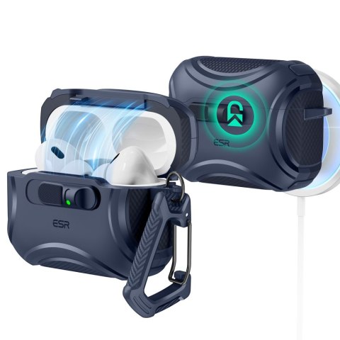 ESR CYBER FLICKLOCK HALOLOCK MAGSAFE APPLE AIRPODS PRO 3 BLUE ESR