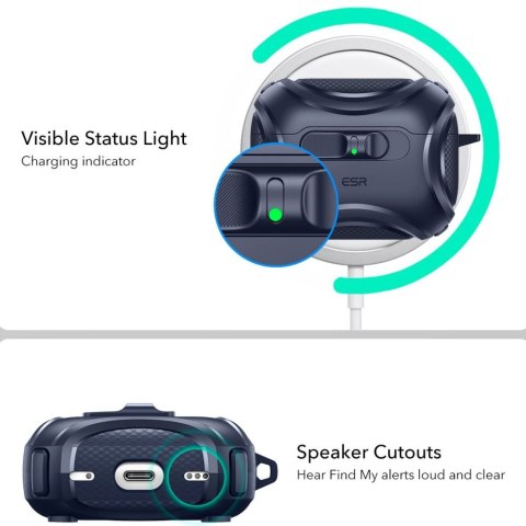 ESR CYBER FLICKLOCK HALOLOCK MAGSAFE APPLE AIRPODS PRO 3 BLUE ESR