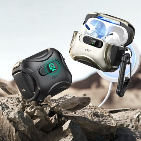ESR CYBER FLICKLOCK HALOLOCK MAGSAFE APPLE AIRPODS PRO 3 TITANIUM ESR