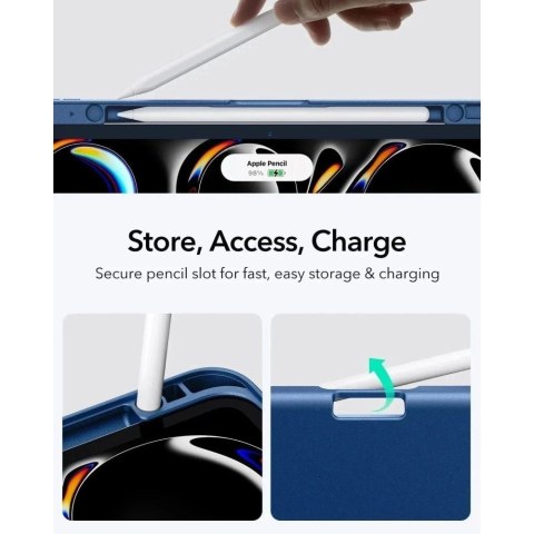ESR FLIP HYBRID IPAD PRO 11" 5 / 6 / 2024-2025 NAVY BLUE ESR