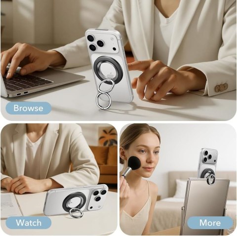 ESR MAGNETIC 360 HALOLOCK MAGSAFE PHONE RING BLACK ESR