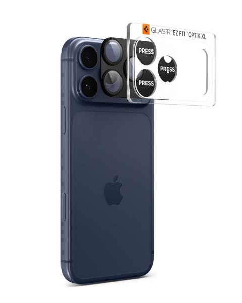 OSŁONA APARATU SPIGEN OPTIK PRO XL GLAS.TR "EZ FIT" CAMERA PROTECTOR IPHONE 17 PRO MAX BLACK Spigen