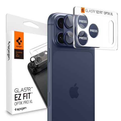 OSŁONA APARATU SPIGEN OPTIK PRO XL GLAS.TR "EZ FIT" CAMERA PROTECTOR IPHONE 17 PRO MAX BLUE Spigen