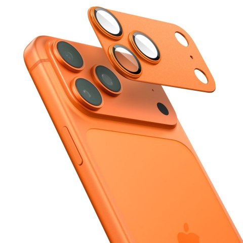 OSŁONA APARATU SPIGEN OPTIK PRO XL GLAS.TR "EZ FIT" CAMERA PROTECTOR IPHONE 17 PRO ORANGE Spigen