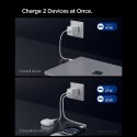 SPIGEN ESSENTIAL EE472EU 2-PORT NETWORK CHARGER 47W WHITE Spigen