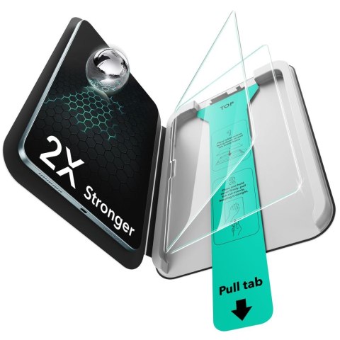 SZKŁO HARTOWANE ESR ULTRAFIT TEMPERED GLASS 2-PACK IPAD PRO 11" 5 / 6 / 2024-2025 CLEAR ESR