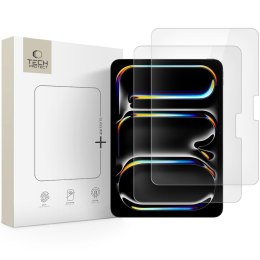 SZKŁO HARTOWANE TECH-PROTECT GLASS FIT+ 2-PACK IPAD AIR 13