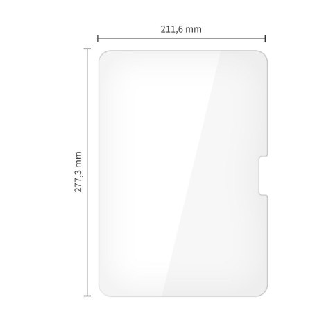 SZKŁO HARTOWANE TECH-PROTECT GLASS FIT+ 2-PACK IPAD AIR 13" 1 / 2 / 3 / 2024-2026 / PRO 13 7 / 8 / 2024-2025 CLEAR Tech-Protect