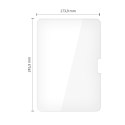 SZKŁO HARTOWANE TECH-PROTECT GLASS FIT+ 2-PACK IPAD PRO 11" 5 / 6 / 2024-2025 CLEAR Tech-Protect