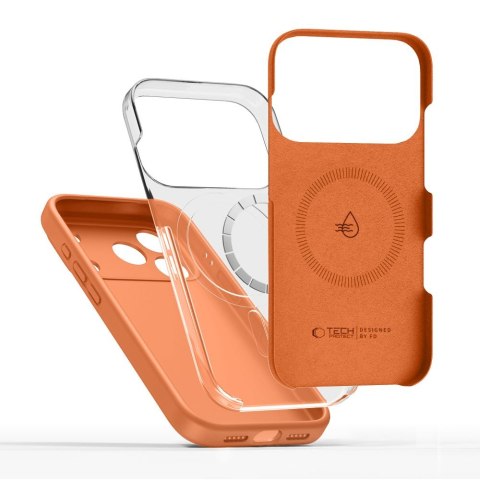 TECH-PROTECT SILICONE MAGSAFE IPHONE 17 PRO COSMIC ORANGE Tech-Protect