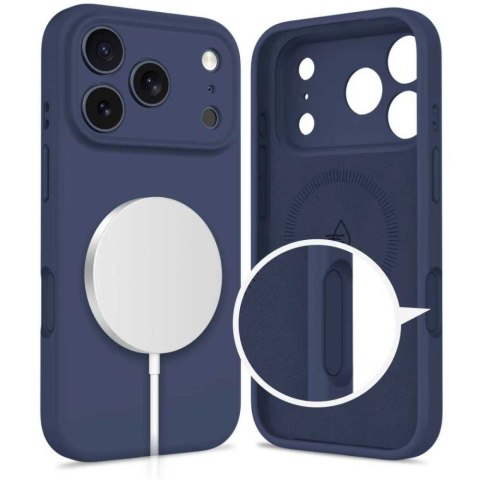 TECH-PROTECT SILICONE MAGSAFE IPHONE 17 PRO DEEP BLUE Tech-Protect