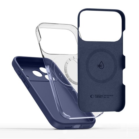 TECH-PROTECT SILICONE MAGSAFE IPHONE 17 PRO DEEP BLUE Tech-Protect