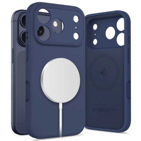 TECH-PROTECT SILICONE MAGSAFE IPHONE 17 PRO MAX DEEP BLUE Tech-Protect