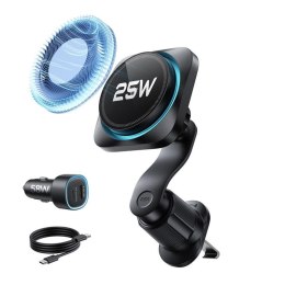 ESR OMNILOCK CRYOBOOST MAGNETIC MAGSAFE VENT CAR MOUNT WIRLESSS CHARGER 25W QI2.2 BLACK ESR