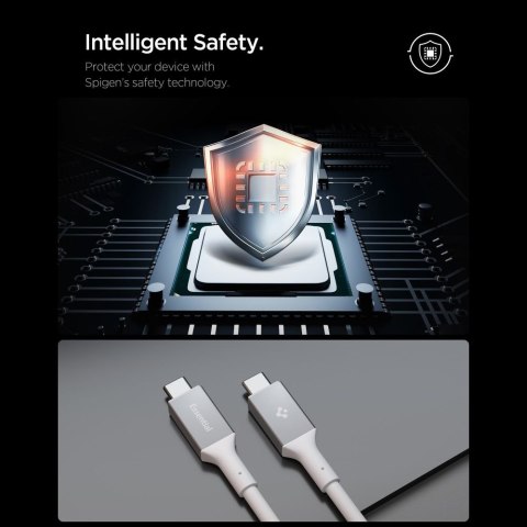 SPIGEN EB10020CC ESSENTIAL TYPE-C CABLE 100W 200CM WHITE Spigen