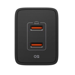 SPIGEN ESSENTIAL EE472EU 2-PORT NETWORK CHARGER 47W BLACK Spigen