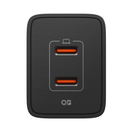 SPIGEN ESSENTIAL EE472EU 2-PORT NETWORK CHARGER 47W BLACK Spigen