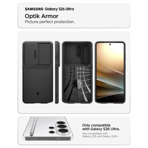 SPIGEN OPTIK ARMOR GALAXY S26 ULTRA BLACK Spigen