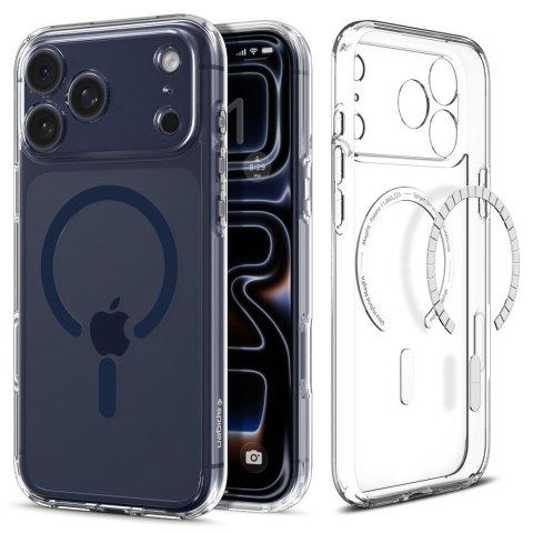 SPIGEN ULTRA HYBRID MAG MAGSAFE IPHONE 17 PRO CLEAR/DEEP BLUE Spigen