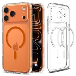 SPIGEN ULTRA HYBRID MAG MAGSAFE IPHONE 17 PRO MAX CLEAR/ORANGE Spigen