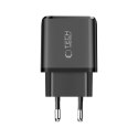 TECH-PROTECT NCA45W-GAN 2-PORT NETWORK CHARGER PD 45W / QC3.0 BLACK Tech-Protect