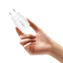 TECH-PROTECT NCA45W-GAN 2-PORT NETWORK CHARGER PD 45W / QC3.0 + LIGHTNING CABLE WHITE Tech-Protect