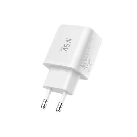 TECH-PROTECT NCA45W-GAN 2-PORT NETWORK CHARGER PD 45W / QC3.0 WHITE Tech-Protect