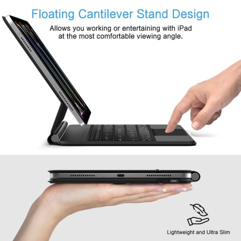 TECH-PROTECT SMARTCASE MAGNETIC + KEYBOARD IPAD PRO 13" 7 / 8 2024-2025 BLACK Tech-Protect