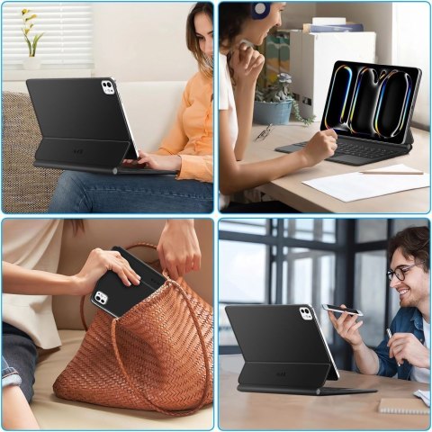 TECH-PROTECT SMARTCASE MAGNETIC + KEYBOARD IPAD PRO 13" 7 / 8 2024-2025 BLACK Tech-Protect