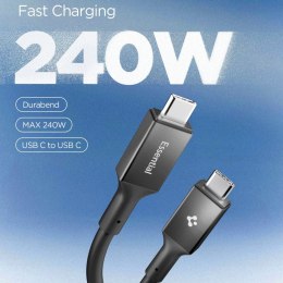 SPIGEN EB24012CC ESSENTIAL TYPE-C CABLE 240W 120CM BLACK Spigen