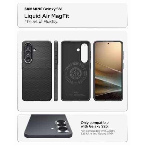 SPIGEN LIQUID AIR MAG MAGSAFE GALAXY S26 MATTE BLACK Spigen