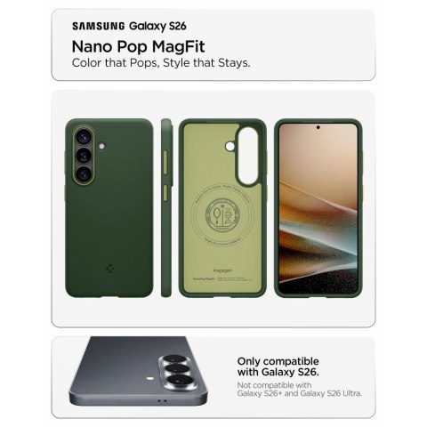 SPIGEN NANO POP MAG MAGSAFE GALAXY S26 AVO GREEN Spigen