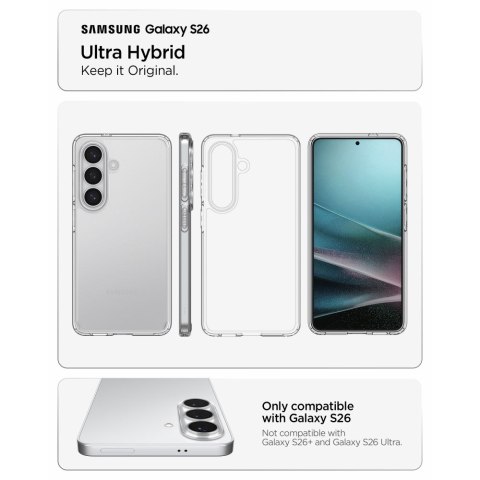 SPIGEN ULTRA HYBRID GALAXY S26 CRYSTAL CLEAR Spigen